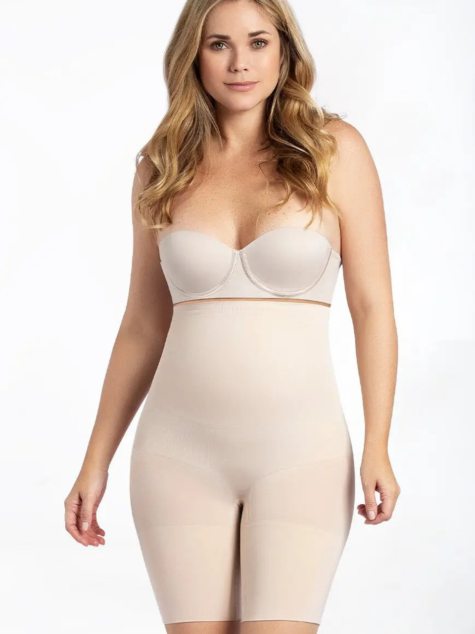 Curveez EVOLUTION HI WAIST THIGH SLIMMER CUR32609 - Bra~vo intimates